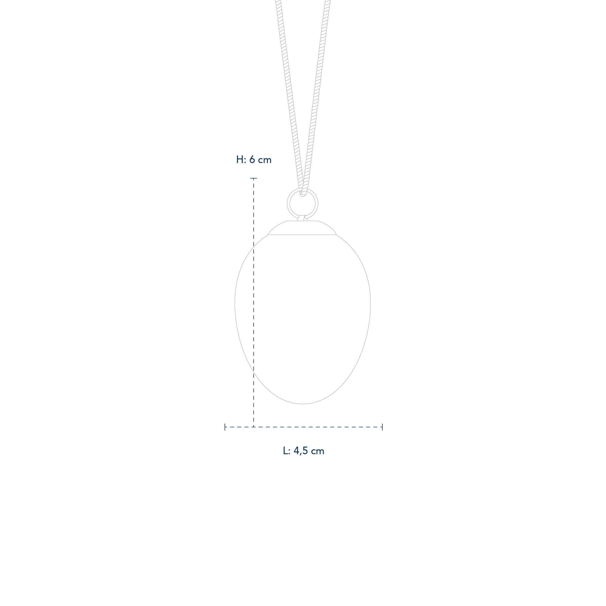 Line drawing of a Royal Copenhagen design